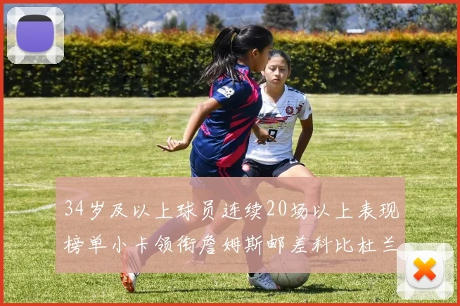34岁及以上球员连续20场以上表现榜单小卡领衔詹姆斯邮差科比杜兰特上榜